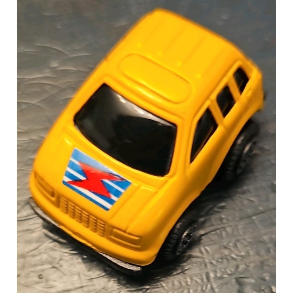 Mini Car Japanese Toy Lightning Yellow Black Very Rare kawaii From Japan